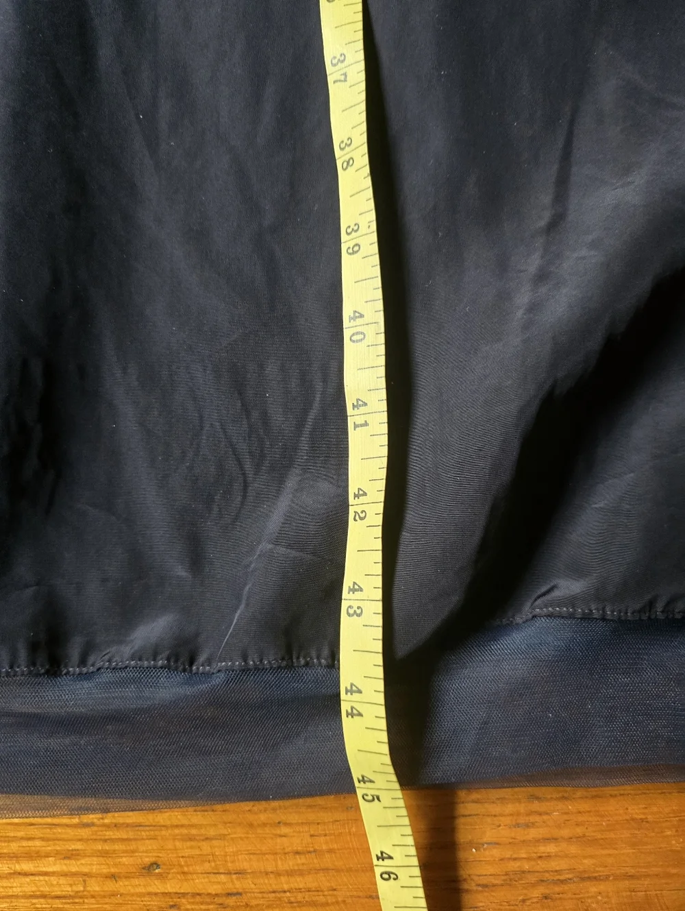 Vintage 1940s Seamprufe Full Slip 32 Slipdress Lingerie Blue Mint Bubble Hem - Picture 4 of 8
